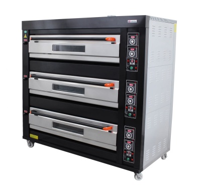 Печь подовая ярусная Miratek BK-39G (газовая) - внешний вид оборудования