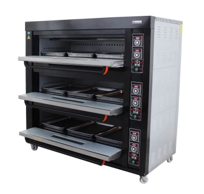 Печь подовая ярусная Miratek BK-39E (электрическая) - внешний вид оборудования