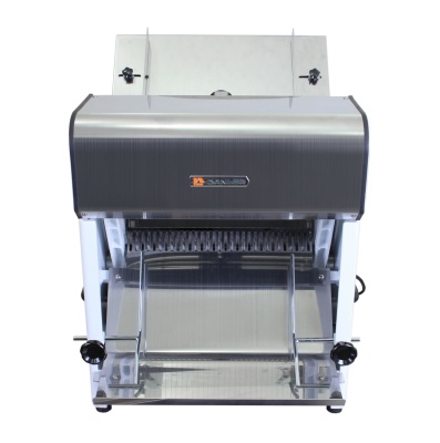 Хлеборезательная машина полуавтоматическая настольная Danler FZ-400 - внешний вид оборудования